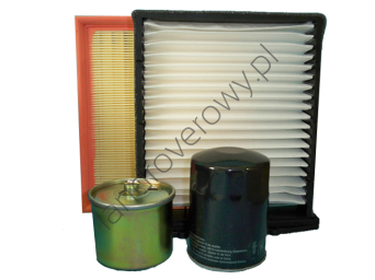 Zestaw filtrów filtr komplet FREELANDER 2.5 V6 Benzyna LR027408 ESR4238 PHE500040 LPW100230 WFL000010 LR029773 JKR100280