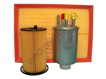 Zestaw filtrów DISCOVERY 3 2.7 V6 Diesel LION WJN500025 LR007311 PHE000112 1311289